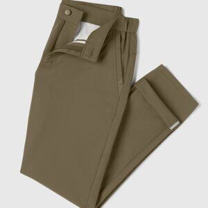 Jetsetter Tech Pant Straight - Olive Green